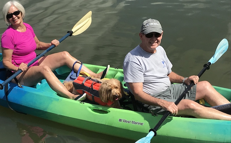 Even our kayaks are Dog-Friendly!