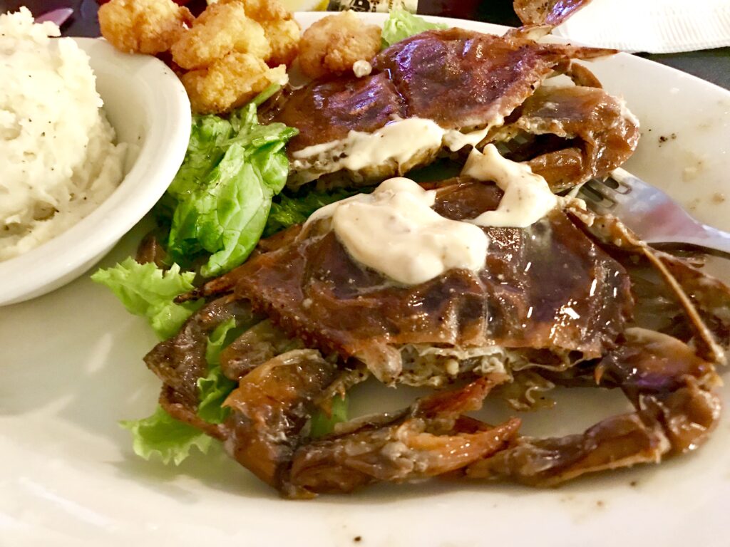 Soft Shell crabs at Richardson's