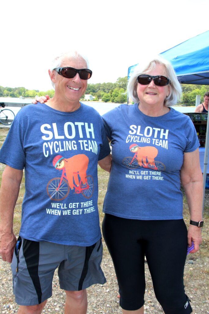 sloth cycling team