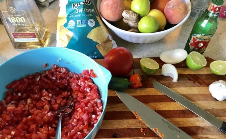 Lori's Salsa Ingredients