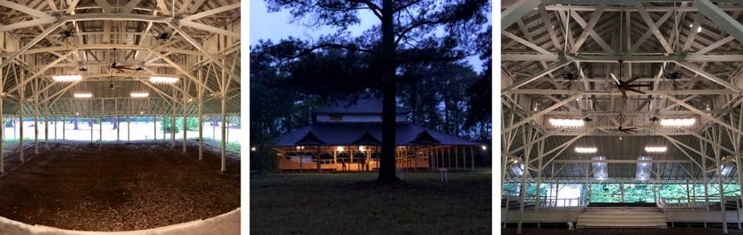 Pavilion at Tabernacle wedding Venue in charming mathews county