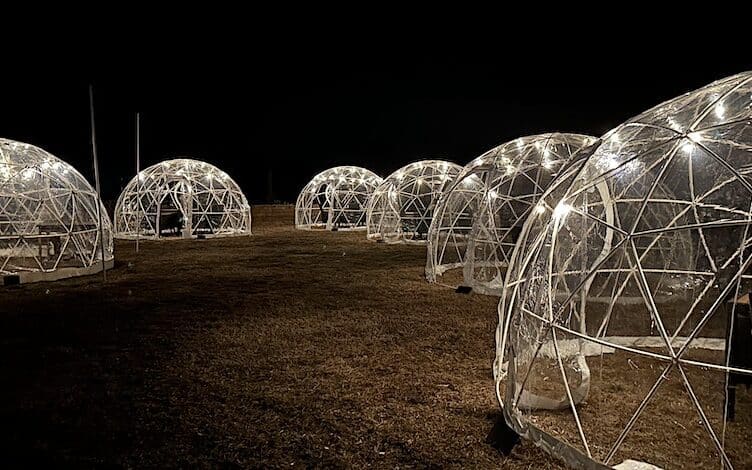 Igloos at Under the Stars Farm